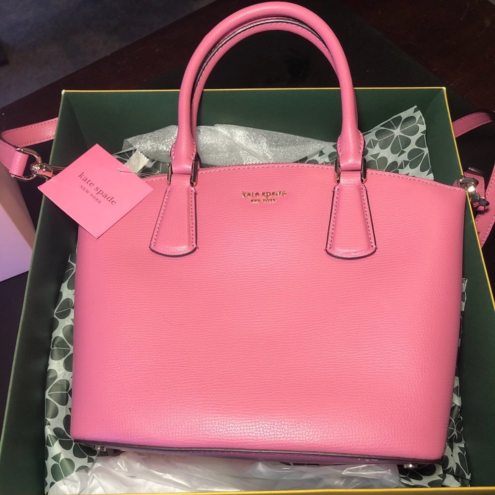 Kate Spade pink small crossbody tote